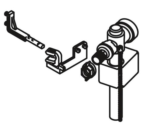 Kohler 1155514 Fill Valve Assembly ForIn Wall Tank Carrier