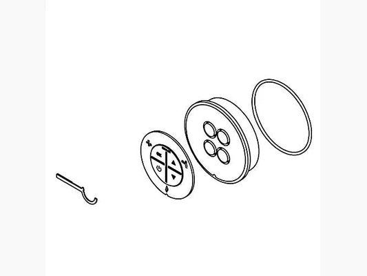Kohler 1020678-C-K4 Cover/Cb Assembly- Flagship Massage
