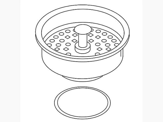 Kohler 1217618-Kb Strainer Cup Assy