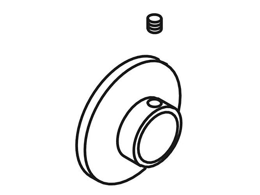 Kohler 20345-Bn Flange & Set Screw Assy