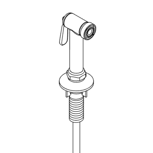Kohler 1551918-SN Side Spray Assembly